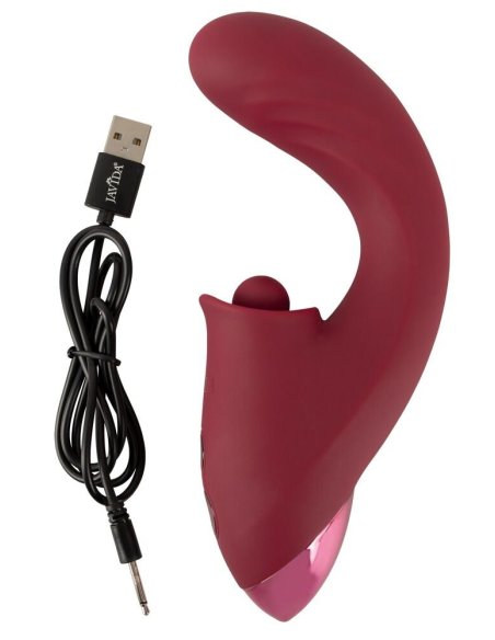 Вибратор со стимулятором клитора 3 Function Rabbit Vibrator JAVIDA
