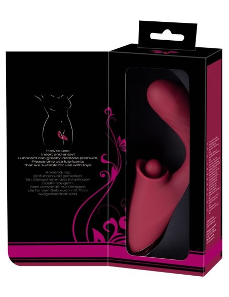 Вибратор со стимулятором клитора 3 Function Rabbit Vibrator JAVIDA