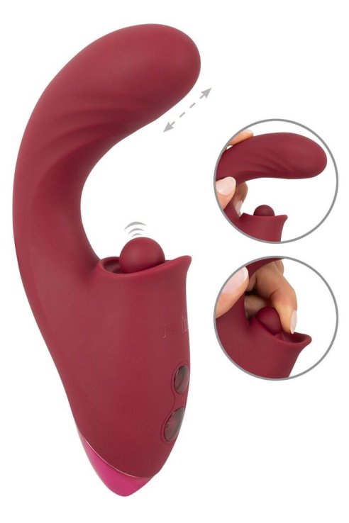 Вибратор со стимулятором клитора 3 Function Rabbit Vibrator JAVIDA
