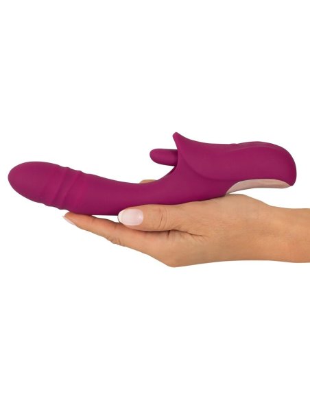 Vibrator Zec Licking & Thrusting Vibrator JAVIDA
