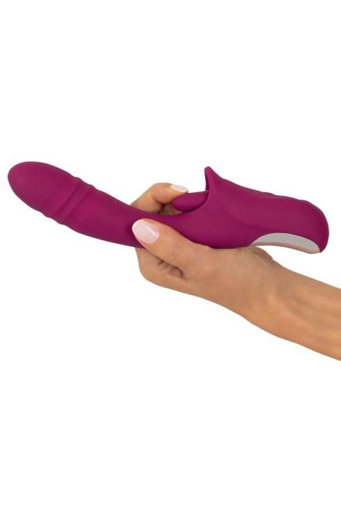 Licking & Thrusting Vibrator
