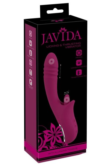 Вибратор со стимулятором клитора 3 Function Rabbit Vibrator JAVIDA
