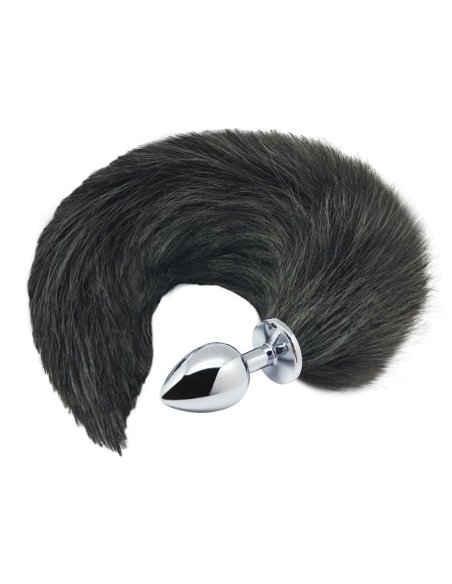 Analna kupa Black & White Fox Tail S