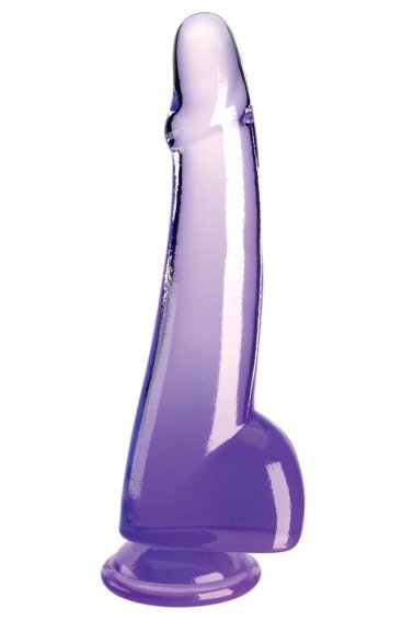 Фаллоимитатор 10“ Cock with Balls King Cock Clear