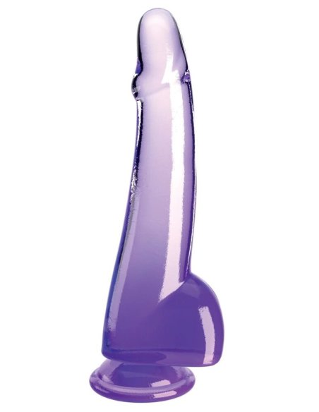 Фаллоимитатор 10“ Cock with Balls King Cock Clear