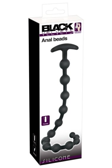 Анальные шарики Anal beads Black Velvets