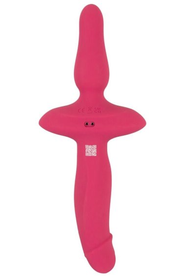 Vibrating 2in1 Vibrator + Butt Plug Couples Choice 2