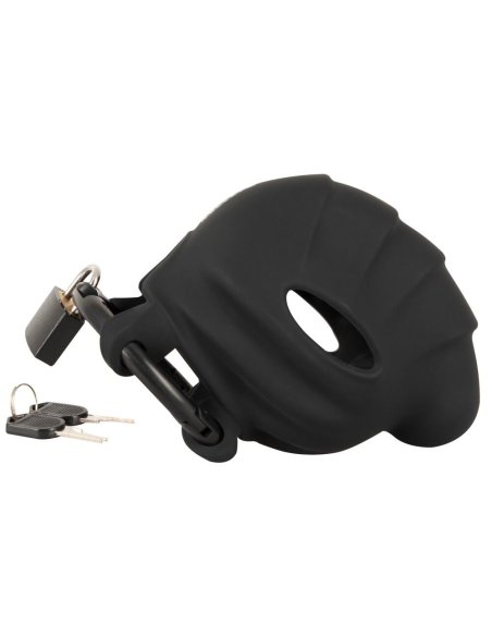 Устройство верности для пениса Cock & ball cage Black Velvets