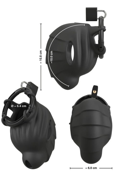 Kavez za penis Cock & ball cage Black Velvets