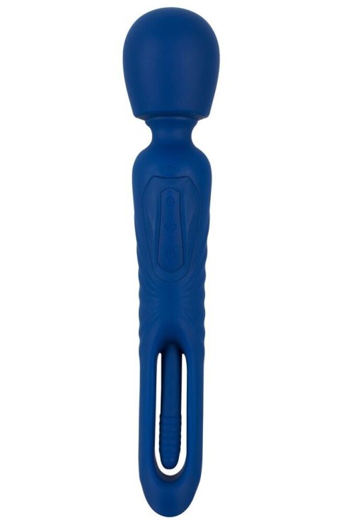Vibromasažer 2in1 Wand with Flicking Tongue Sweet Smile