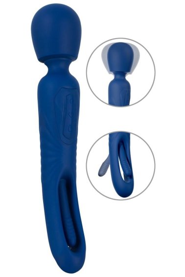 Vibromassager 2in1 Wand with Flicking Tongue Sweet Smile
