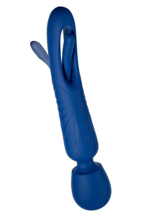 Vibromassager 2in1 Wand with Flicking Tongue Sweet Smile