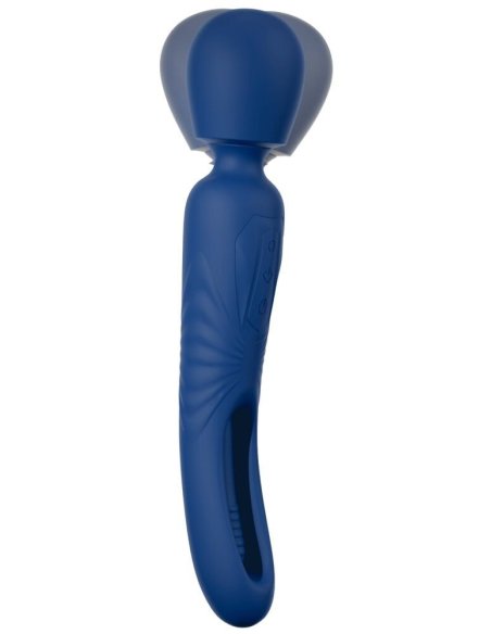 Vibromasažer 2in1 Wand with Flicking Tongue Sweet Smile