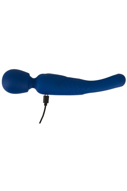 Vibromassager 2in1 Wand with Flicking Tongue Sweet Smile