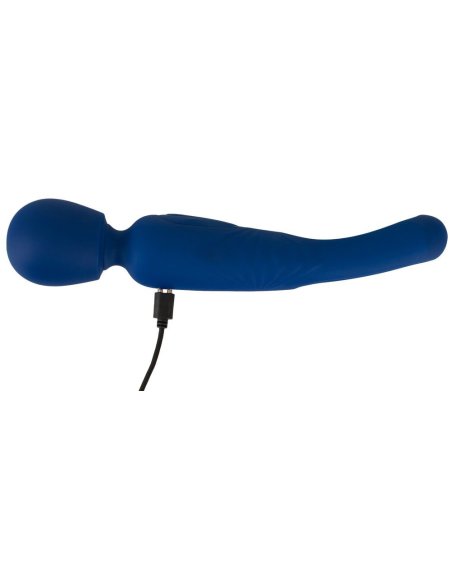 Vibromasažer 2in1 Wand with Flicking Tongue Sweet Smile