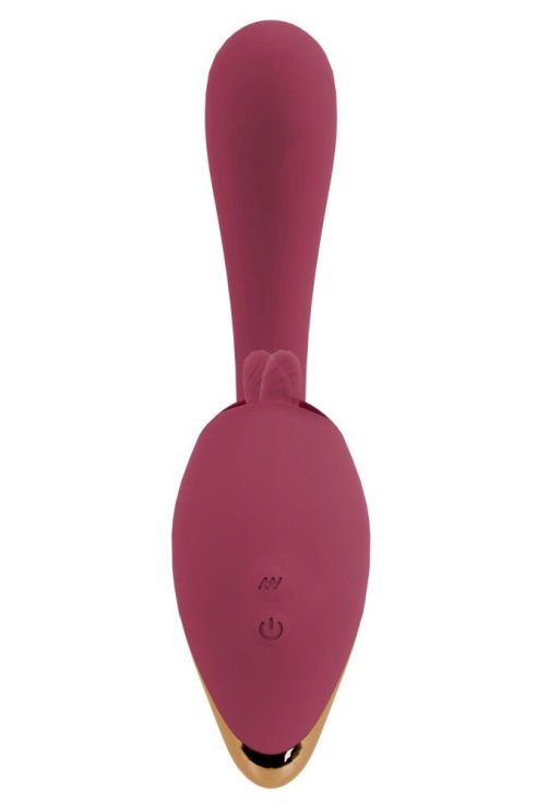 Вибратор со стимулятором клитора 2 Function Vibrator JAVIDA