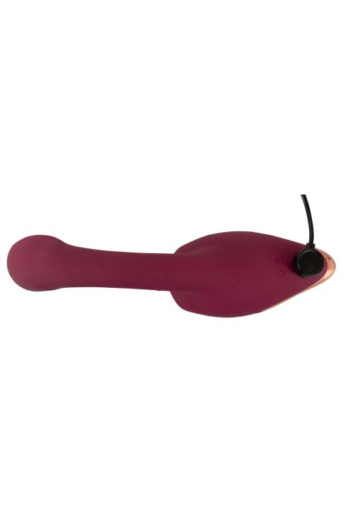 Вибратор со стимулятором клитора 2 Function Vibrator JAVIDA