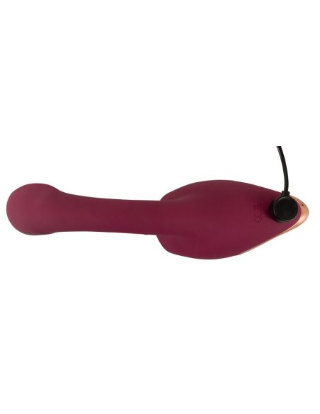 Вибратор со стимулятором клитора 2 Function Vibrator JAVIDA