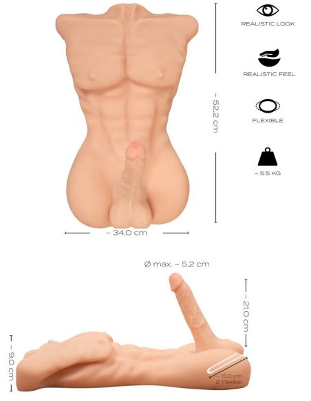 Masturbator Deluxe Man Realistixxx