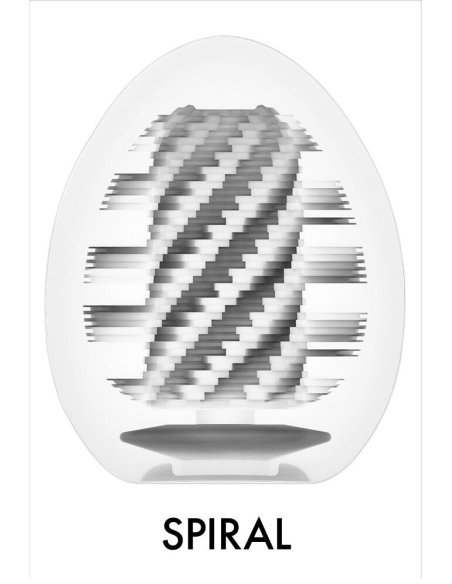 Masturbator Egg Spiral Stronger TENGA