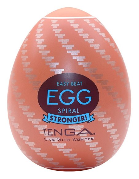 Masturbator Egg Spiral Stronger TENGA