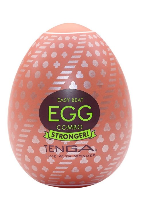 Masturbator Egg Combo Stronger TENGA