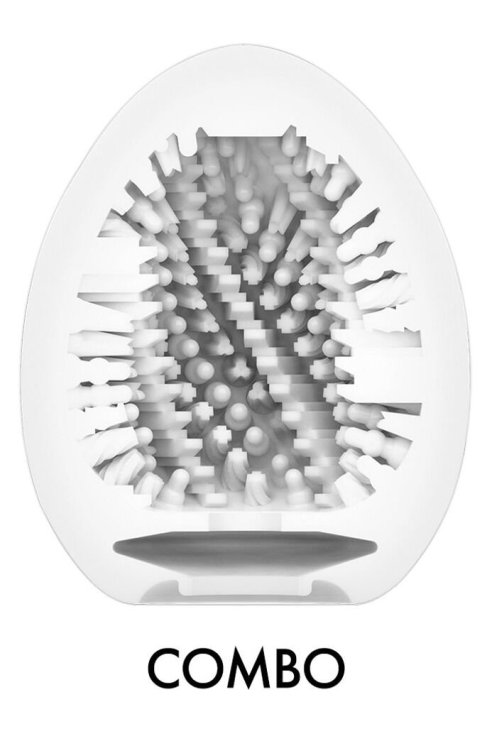 Masturbator Egg Combo Stronger TENGA