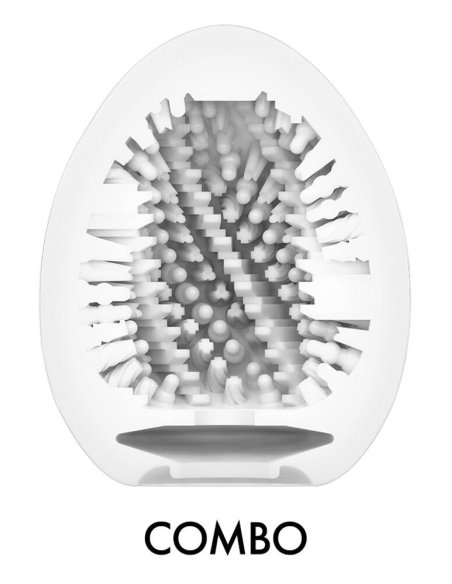Masturbator Egg Combo Stronger TENGA