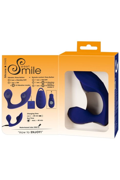 Vibrating RC Anal Panty Vibrator Sweet Smile