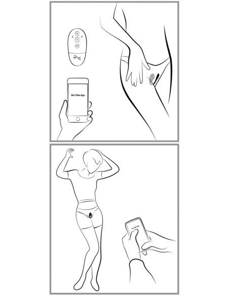 Vibro massager Silicone Lay-on Vibrator