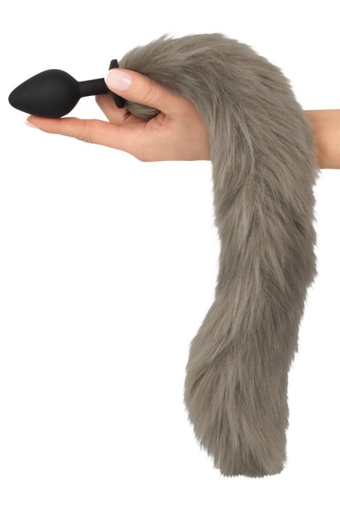 copy of Black & White Fox Tail M