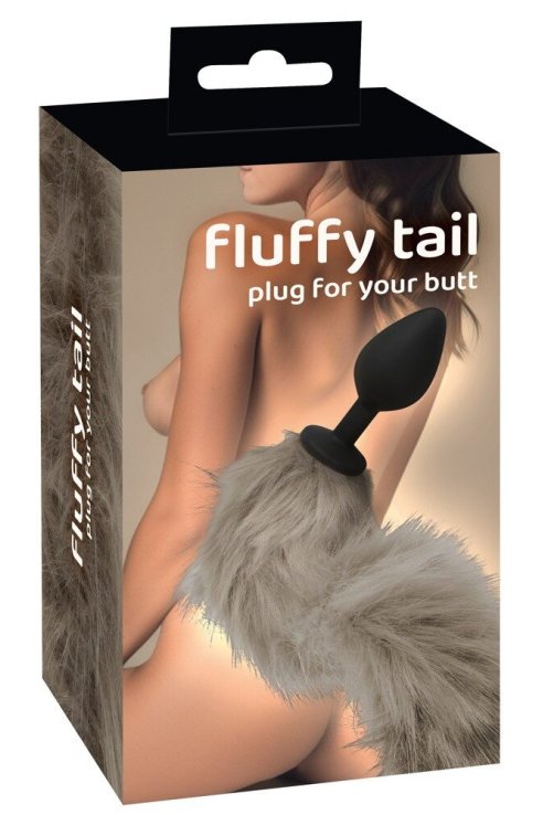 copy of Black & White Fox Tail M