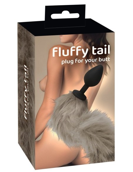 copy of Black & White Fox Tail M