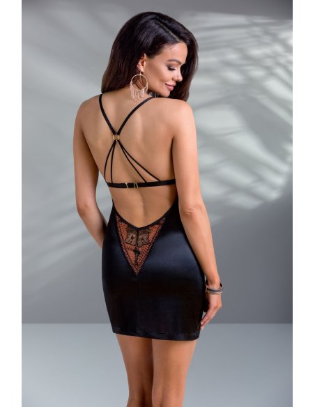 MIRELLA CHEMISE black L/XL - Casmir