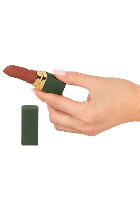 Luxurious Lipstick Vibrator Emerald Love