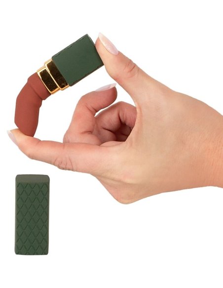 Luxurious Lipstick Vibrator Emerald Love