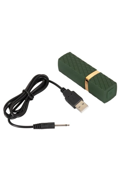 Luxurious Lipstick Vibrator Emerald Love