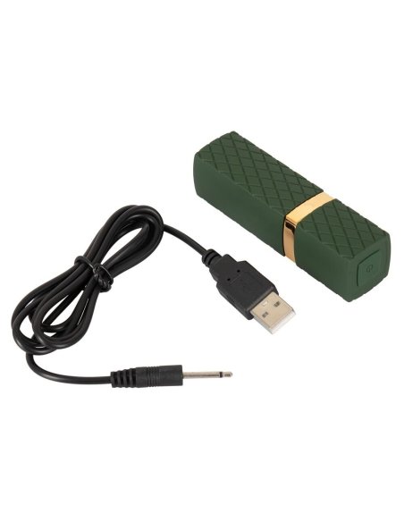 Luxurious Lipstick Vibrator Emerald Love