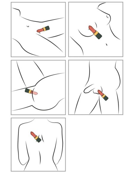 Luxurious Lipstick Vibrator Emerald Love