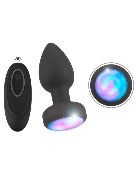 Vibrokupa RC Flashing Butt Plug with Vibration ANOS