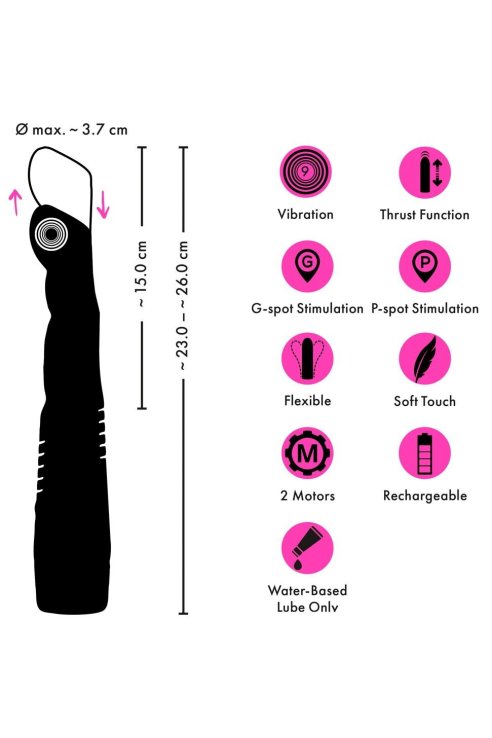 Vibrator G and P-Spot Thrusting Vibrator Couples Choice