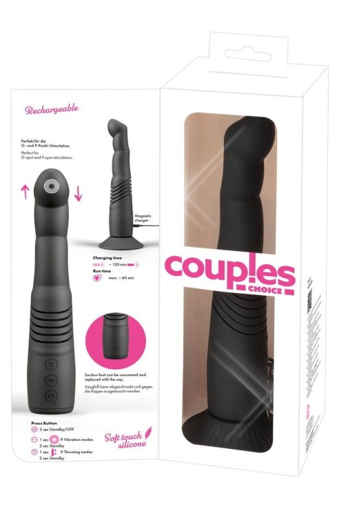 Vibrator G and P-Spot Thrusting Vibrator Couples Choice