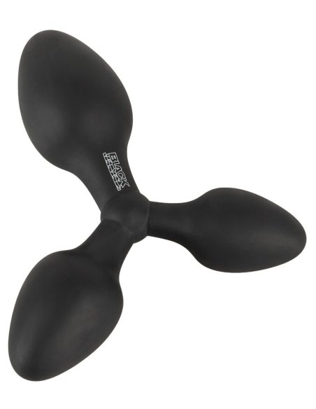 Abalba kupa Training triple butt plug Black Velvets
