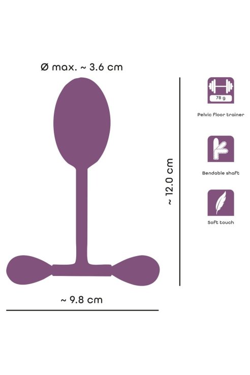 Kuglice Vaginal Trainer with Bouncing Weights