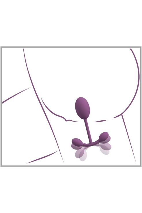Kuglice Vaginal Trainer with Bouncing Weights