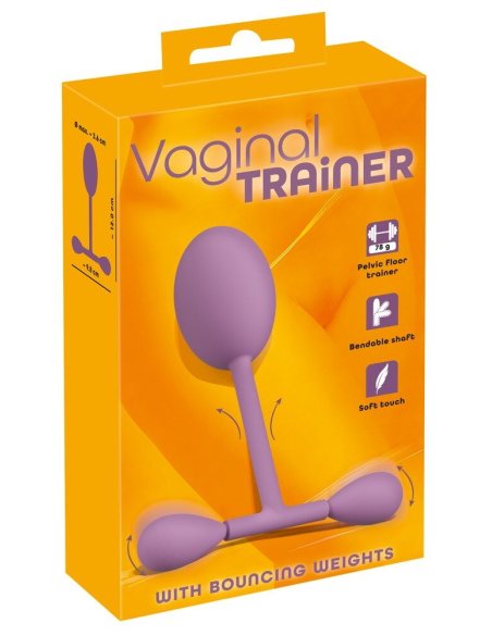 Kuglice Vaginal Trainer with Bouncing Weights