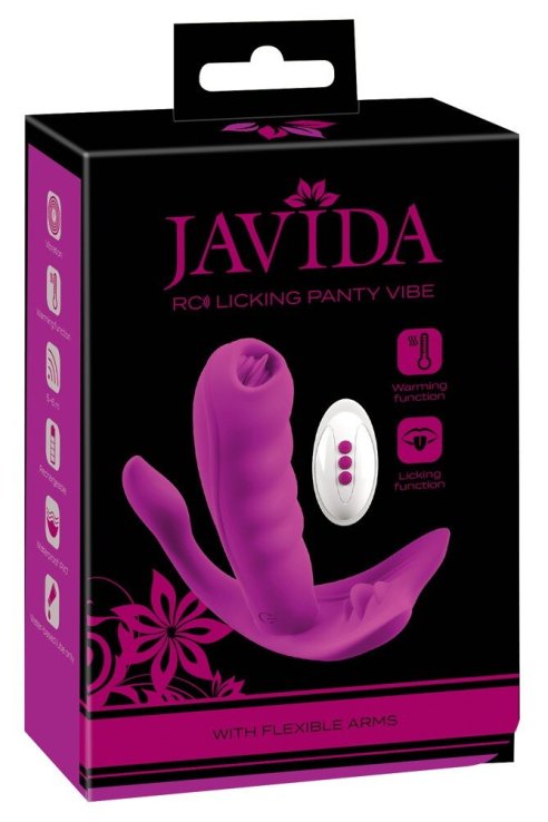 Вибратор с пультом Licking Panty Vibe JAVIDA Вибратор с пультом Licking Panty Vibe JAVIDA