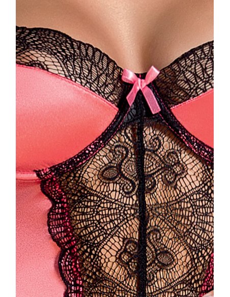 Korset ROSALIE CORSET pink L/XL - Casmir