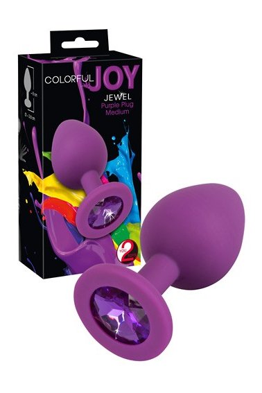Anal Plug Colorful Joy Jewel 2
