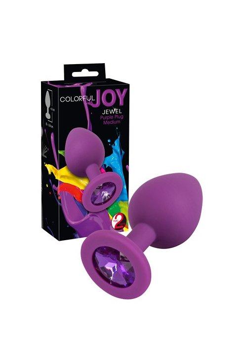 Anal Plug Colorful Joy Jewel